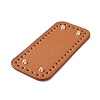 PU Leather Knitting Crochet Bags Nail Bottom Shaper Pad FIND-WH0114-84B-01-2