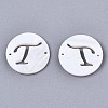 Natural Freshwater Shell Links Connectors SHEL-S276-120T-2