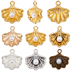 60Pcs 6 Colors Alloy Pendants FIND-SC0017-53-7
