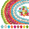 9 strands 9 styles Dyed Synthetic Turquoise Beads Strands G-AR0005-14-1