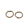 Brass Saw Cut Open Jump Rings KK-G514-01L-AB-3