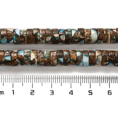 Synthetic Regalite/Imperial Jasper/Sea Sediment Jasper Beads Strands G-F765-N01-03-1