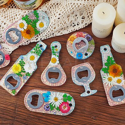 Mixed Shapes Silicone Beer Opener Molds DIY-I065-11-1