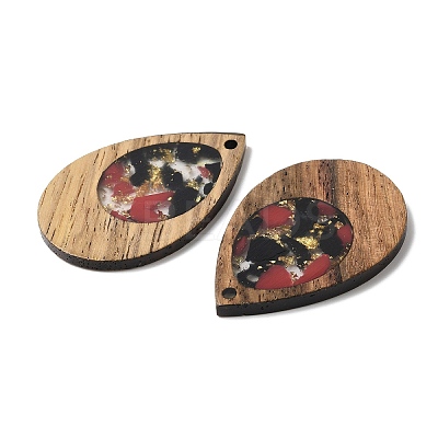 Wood & Resin Pendant WOOD-H104-23-02-1