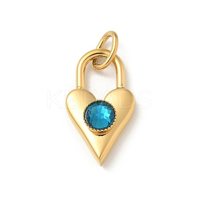 Ion Plating(IP) 304 Stainless Steel with Rhinestone Pendants STAS-G351-10G-06-1