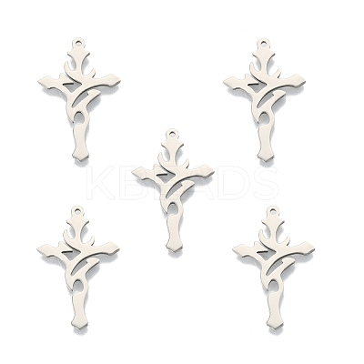 Non-Tarnish 201 Stainless Steel Pendants STAS-N098-097P-1