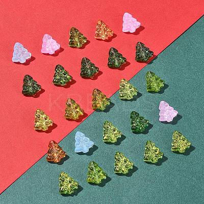 40Pcs Dyed & Heated Glass Beads GLAA-FS0001-88A-1