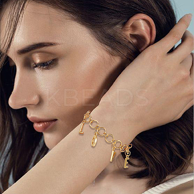 4Bags 2 Styles Tibetan Style Zinc Alloy 26 Letters Pendants FIND-SC0017-57G-1