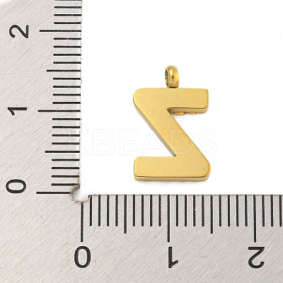 Ion Plating(IP) 304 Stainless Steel Charms STAS-G345-01G-Z-1