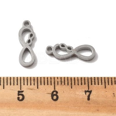 304 Stainless Steel Pendants STAS-K255-19A-P-1