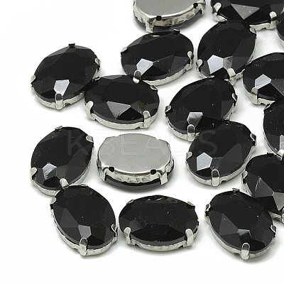 Sew on Rhinestone RGLA-T091-13x18mm-02P-1