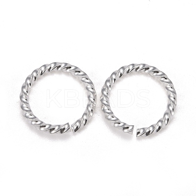 304 Stainless Steel Open Jump Rings STAS-F191-12S-D-1