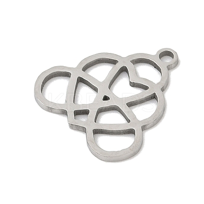 201 Stainless Steel Pendants STAS-F316-12P-1