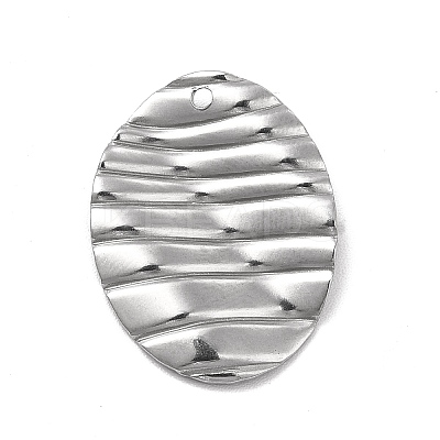 Non-Tarnish 201 Stainless Steel Pendants STAS-G296-10P-1