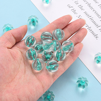 Transparent Acrylic Beads TACR-S154-19A-68-1