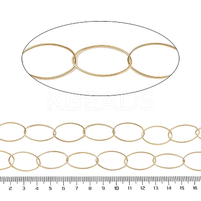 Ion Plating(IP) 304 Stainless Steel Link Chains CHS-A011-08G-1