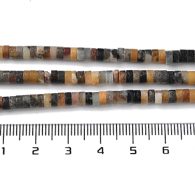 Natural Flower Amazonite Beads Strands X-G-E612-A02-B-1