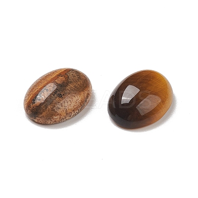 Natural & Synthetic Mixed Gemstone Cabochons G-M396-04-1-1
