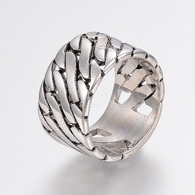 304 Stainless Steel Finger Rings RJEW-G091-13-20mm-1