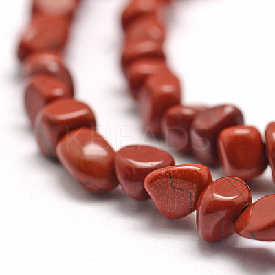 Natural Red Jasper Beads Strands G-F465-36-1
