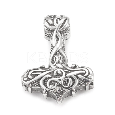 304 Stainless Steel Pendants STAS-G303-10AS-1