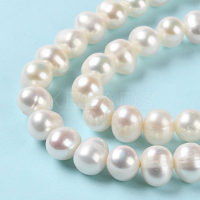 Natural Cultured Freshwater Pearl Beads Strands PEAR-E018-05-1