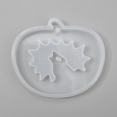 Halloween DIY Pumpkin Pendant Silicone Molds DIY-P006-52-1