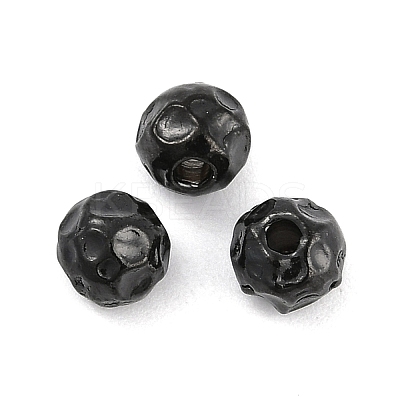 Textured 316 Surgical Stainless Steel Beads STAS-M106-01A-EB-1