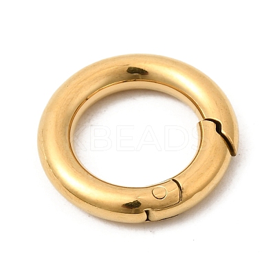 304 Stainless Steel Spring Gate Rings STAS-B128-05G-01-1