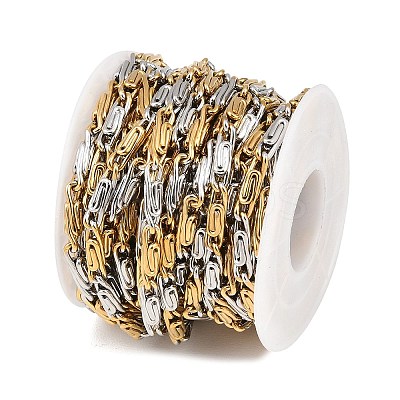 Two Tone 304 Stainless Steel Lumachina Chains CHS-P028-06A-1