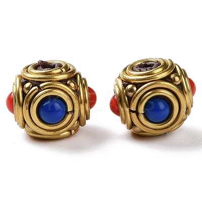 Handmade Indonesia Beads KK-G454-09G-02-1