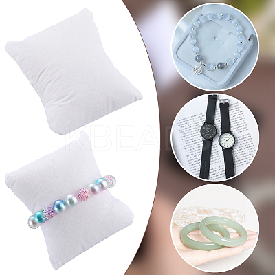 8Pcs Lint Bracelet/Watch Pillow Jewelry Displays BDIS-BBC0001-02A-1