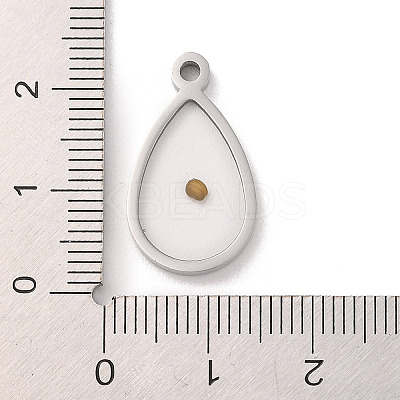 Non-Tarnish 304 Stainless Steel Pendants LS-STAS-R222-04P-1