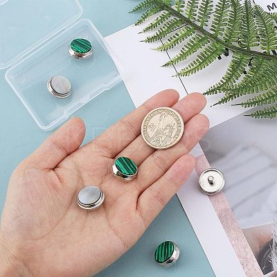 2 Set 2 Color ABS Trumpet Snap Clasps FIND-FH0003-17-1