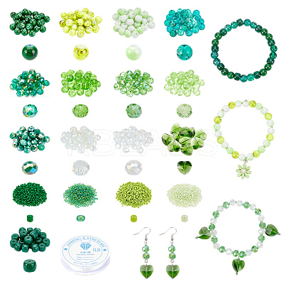 DIY Stretch Bracelet Making Kit DIY-NB0009-29-1