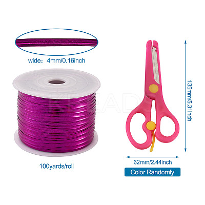 Plastic Wire Twist Ties AJEW-TA0017-18E-1