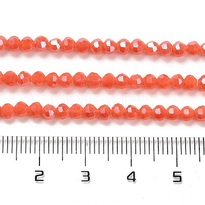 Opaque Glass Beads Stands EGLA-A035-P3mm-B34-1