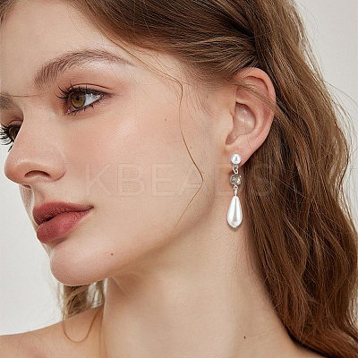 304 Stainless Steel Stud Earring Findings EJEW-SP0001-17L-1