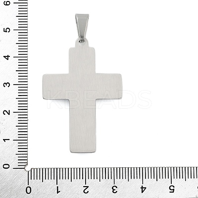 304 Stainless Steel Pendants STAS-G346-52P-1