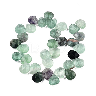 Natural Purple Fluorite Gemstone Beads Strands X-G-T006-04-1