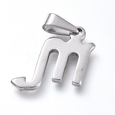 Non-Tarnish 304 Stainless Steel Pendants STAS-L210-06G-P-01-1