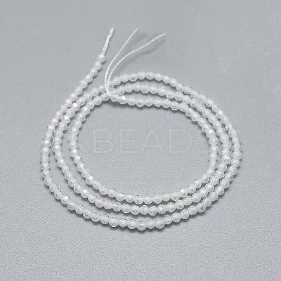 Cubic Zirconia Beads Strands X-G-G792-47-01A-1