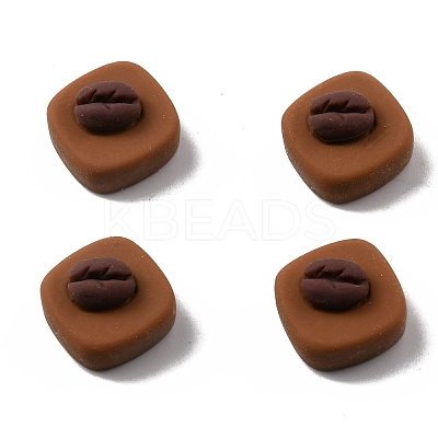 Imitation Food Resin Cabochons RESI-WH0035-18B-A01-1