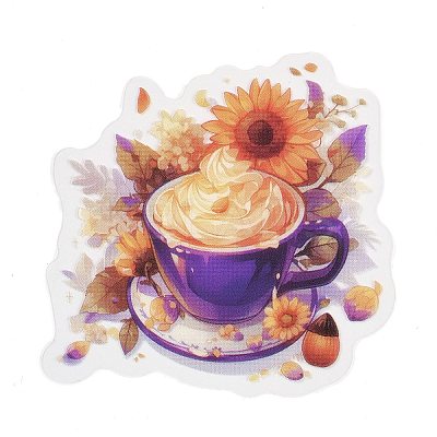 50Pcs Thanksgiving Day Cartoon PET Self-Adhesive Picture Stickers STIC-C010-23-1