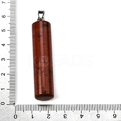 Natural Red Jasper Big Pendants G-F820-11L-1