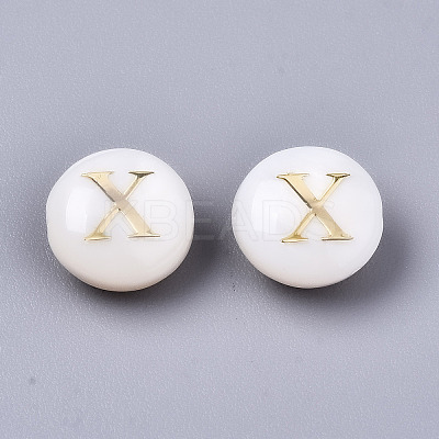Natural Freshwater Shell Beads SHEL-S266-12X-1