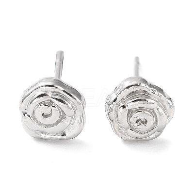 Non-Tarnish 304 Stainless Steel Stud Earrings EJEW-Q788-07P-1