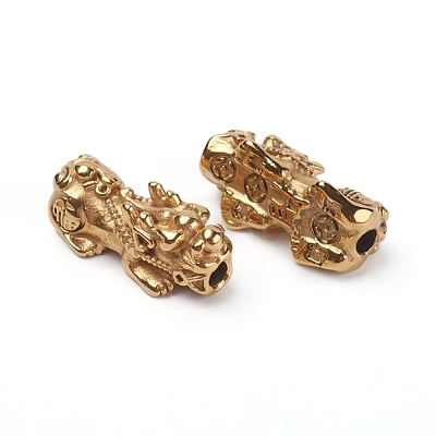 Ion Plating(IP) 304 Stainless Steel Beads STAS-G220-01G-1