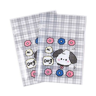 Rectangle Plastic Packaging Resealable Bags OPP-T003-01D-1