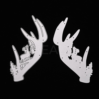 Christmas Reindeer/Stag Carbon Steel Cutting Dies Stencils DIY-A008-49-1